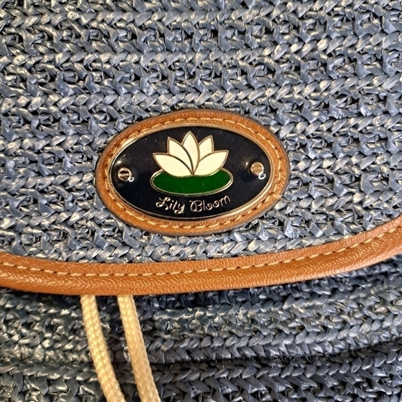 ✨️nwot ✨️Lily Bloom Woven Backpack Blue - Picture 8 of 8